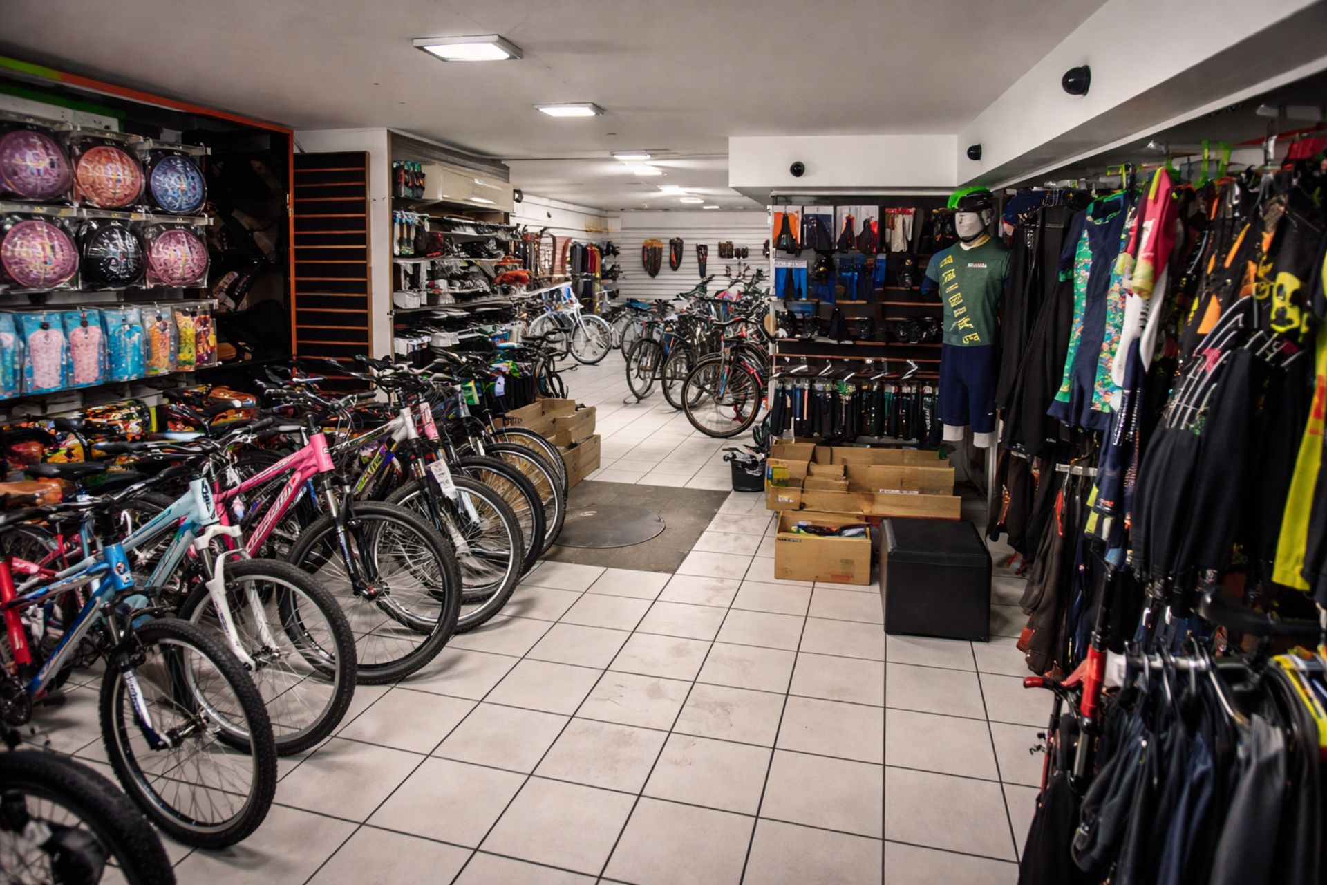 Interior da Loja BikeMania